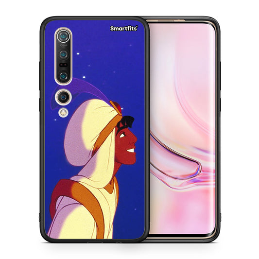 Θήκη Xiaomi Mi 10 Alladin And Jasmine Love 1 από τη Smartfits με σχέδιο στο πίσω μέρος και μαύρο περίβλημα | Xiaomi Mi 10 Alladin And Jasmine Love 1 case with colorful back and black bezels