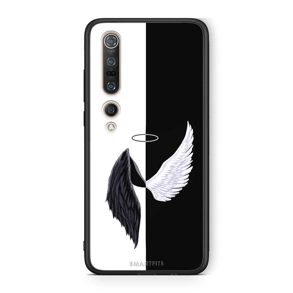 Xiaomi Mi 10 Angels Demons θήκη από τη Smartfits με σχέδιο στο πίσω μέρος και μαύρο περίβλημα | Smartphone case with colorful back and black bezels by Smartfits