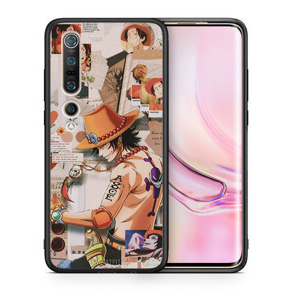 Θήκη Xiaomi Mi 10 Anime Collage από τη Smartfits με σχέδιο στο πίσω μέρος και μαύρο περίβλημα | Xiaomi Mi 10 Anime Collage case with colorful back and black bezels
