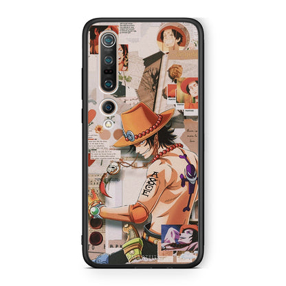 Xiaomi Mi 10 Anime Collage θήκη από τη Smartfits με σχέδιο στο πίσω μέρος και μαύρο περίβλημα | Smartphone case with colorful back and black bezels by Smartfits