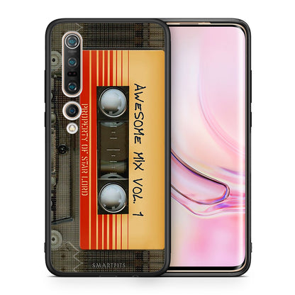 Θήκη Xiaomi Mi 10 Awesome Mix από τη Smartfits με σχέδιο στο πίσω μέρος και μαύρο περίβλημα | Xiaomi Mi 10 Awesome Mix case with colorful back and black bezels