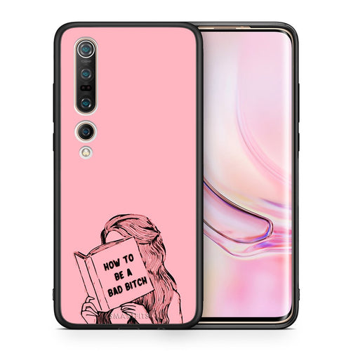 Θήκη Xiaomi Mi 10 Pro Bad Bitch από τη Smartfits με σχέδιο στο πίσω μέρος και μαύρο περίβλημα | Xiaomi Mi 10 Pro Bad Bitch case with colorful back and black bezels