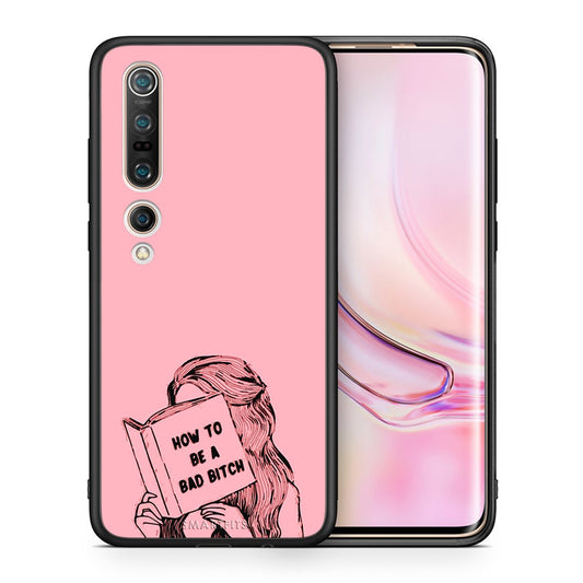 Θήκη Xiaomi Mi 10 Pro Bad Bitch από τη Smartfits με σχέδιο στο πίσω μέρος και μαύρο περίβλημα | Xiaomi Mi 10 Pro Bad Bitch case with colorful back and black bezels