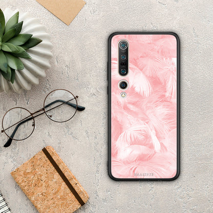 Boho Pink Feather - Xiaomi Mi 10 θήκη