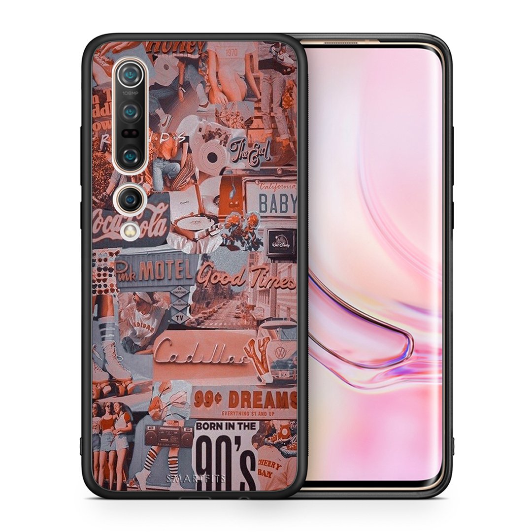 Θήκη Xiaomi Mi 10 Pro Born In 90s από τη Smartfits με σχέδιο στο πίσω μέρος και μαύρο περίβλημα | Xiaomi Mi 10 Pro Born In 90s case with colorful back and black bezels