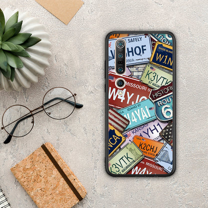 Car Plates - Xiaomi Mi 10 Pro θήκη