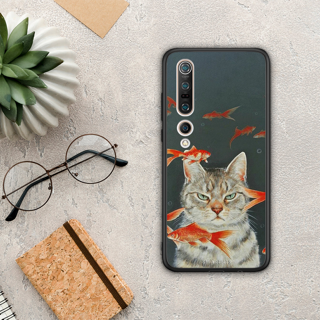 Cat Goldfish - Xiaomi Mi 10 θήκη