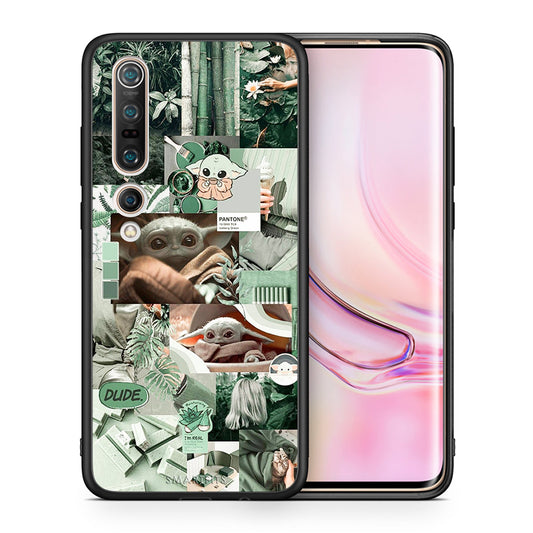 Θήκη Αγίου Βαλεντίνου Xiaomi Mi 10 Collage Dude από τη Smartfits με σχέδιο στο πίσω μέρος και μαύρο περίβλημα | Xiaomi Mi 10 Collage Dude case with colorful back and black bezels