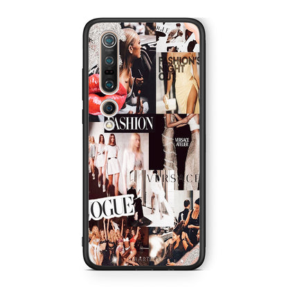 Xiaomi Mi 10 Pro Collage Fashion Θήκη Αγίου Βαλεντίνου από τη Smartfits με σχέδιο στο πίσω μέρος και μαύρο περίβλημα | Smartphone case with colorful back and black bezels by Smartfits