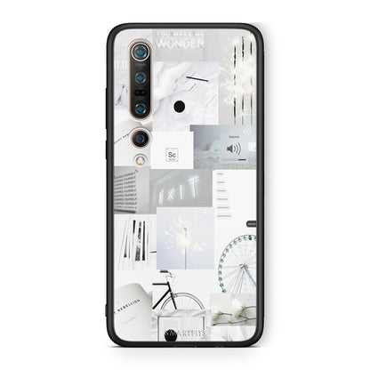 Xiaomi Mi 10 Pro Collage Make Me Wonder Θήκη Αγίου Βαλεντίνου από τη Smartfits με σχέδιο στο πίσω μέρος και μαύρο περίβλημα | Smartphone case with colorful back and black bezels by Smartfits