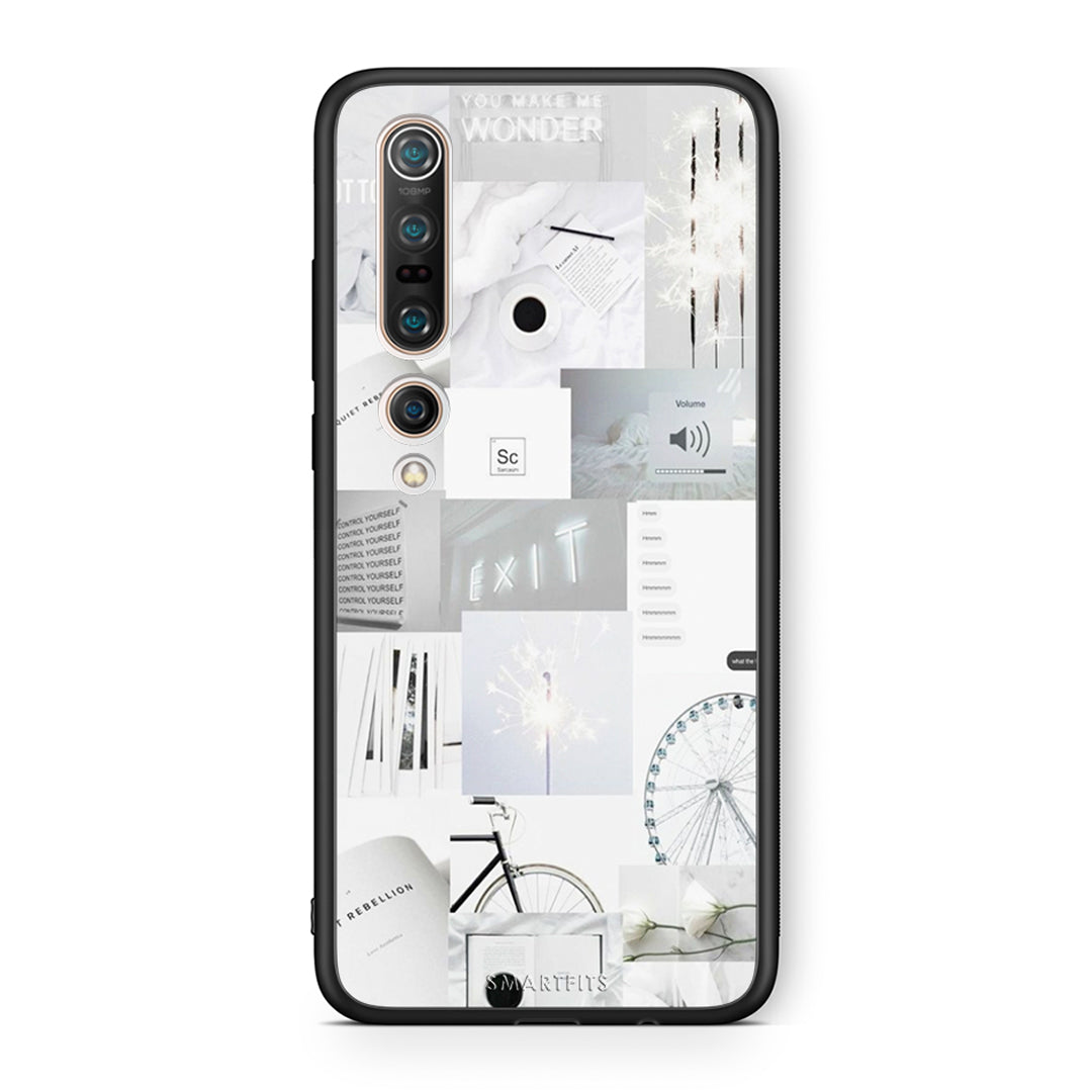Xiaomi Mi 10 Pro Collage Make Me Wonder Θήκη Αγίου Βαλεντίνου από τη Smartfits με σχέδιο στο πίσω μέρος και μαύρο περίβλημα | Smartphone case with colorful back and black bezels by Smartfits
