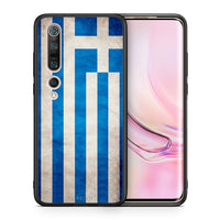 Thumbnail for Θήκη Xiaomi Mi 10 Pro Greek Flag από τη Smartfits με σχέδιο στο πίσω μέρος και μαύρο περίβλημα | Xiaomi Mi 10 Pro Greek Flag case with colorful back and black bezels