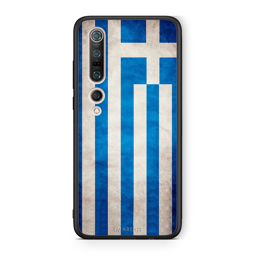 4 - Xiaomi Mi 10 Greece Flag case, cover, bumper