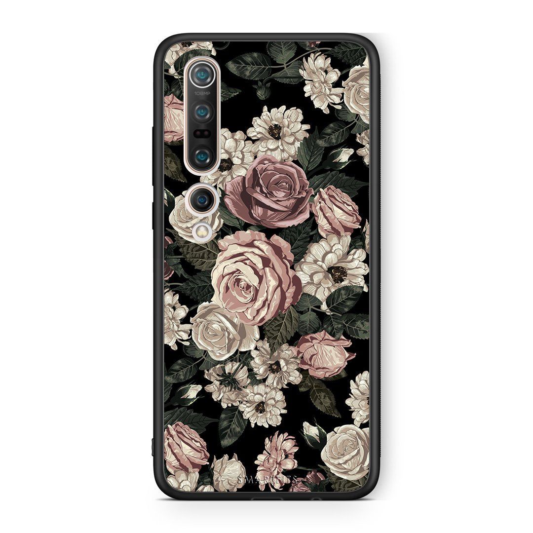4 - Xiaomi Mi 10 Pro Wild Roses Flower case, cover, bumper
