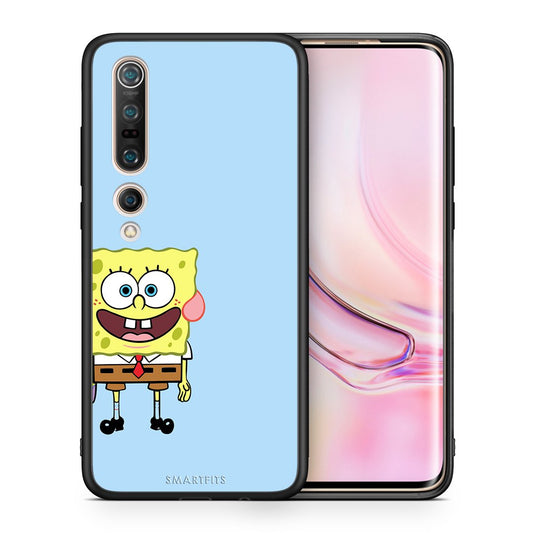 Θήκη Xiaomi Mi 10 Friends Bob από τη Smartfits με σχέδιο στο πίσω μέρος και μαύρο περίβλημα | Xiaomi Mi 10 Friends Bob case with colorful back and black bezels