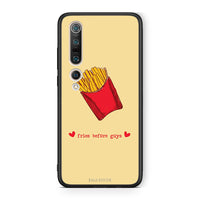 Thumbnail for Xiaomi Mi 10 Pro Fries Before Guys Θήκη Αγίου Βαλεντίνου από τη Smartfits με σχέδιο στο πίσω μέρος και μαύρο περίβλημα | Smartphone case with colorful back and black bezels by Smartfits