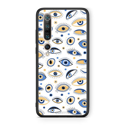 Xiaomi Mi 10 Ftou Ftou θήκη από τη Smartfits με σχέδιο στο πίσω μέρος και μαύρο περίβλημα | Smartphone case with colorful back and black bezels by Smartfits