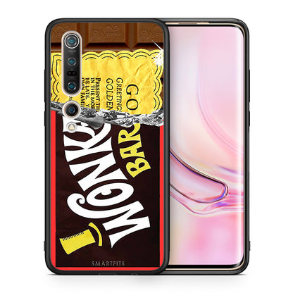Θήκη Xiaomi Mi 10 Pro Golden Ticket από τη Smartfits με σχέδιο στο πίσω μέρος και μαύρο περίβλημα | Xiaomi Mi 10 Pro Golden Ticket case with colorful back and black bezels
