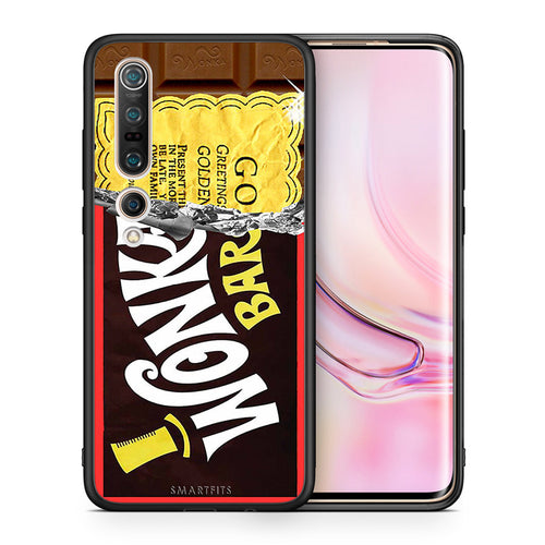 Θήκη Xiaomi Mi 10 Pro Golden Ticket από τη Smartfits με σχέδιο στο πίσω μέρος και μαύρο περίβλημα | Xiaomi Mi 10 Pro Golden Ticket case with colorful back and black bezels