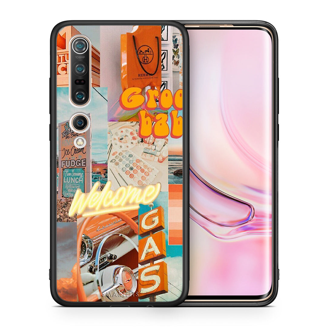 Θήκη Αγίου Βαλεντίνου Xiaomi Mi 10 Pro Groovy Babe από τη Smartfits με σχέδιο στο πίσω μέρος και μαύρο περίβλημα | Xiaomi Mi 10 Pro Groovy Babe case with colorful back and black bezels