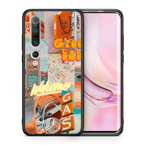 Θήκη Αγίου Βαλεντίνου Xiaomi Mi 10 Pro Groovy Babe από τη Smartfits με σχέδιο στο πίσω μέρος και μαύρο περίβλημα | Xiaomi Mi 10 Pro Groovy Babe case with colorful back and black bezels