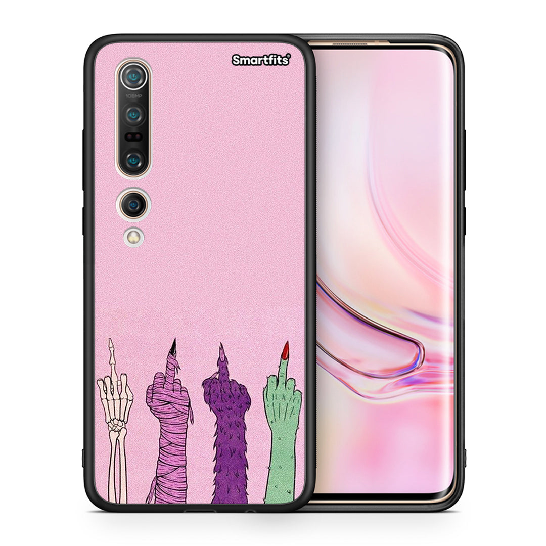 Θήκη Xiaomi Mi 10 Pro Halloween Be A Lady από τη Smartfits με σχέδιο στο πίσω μέρος και μαύρο περίβλημα | Xiaomi Mi 10 Pro Halloween Be A Lady case with colorful back and black bezels