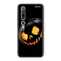 Thumbnail for Xiaomi Mi 10 Pro Halloween Scary Pumpkin Θήκη από τη Smartfits με σχέδιο στο πίσω μέρος και μαύρο περίβλημα | Smartphone case with colorful back and black bezels by Smartfits