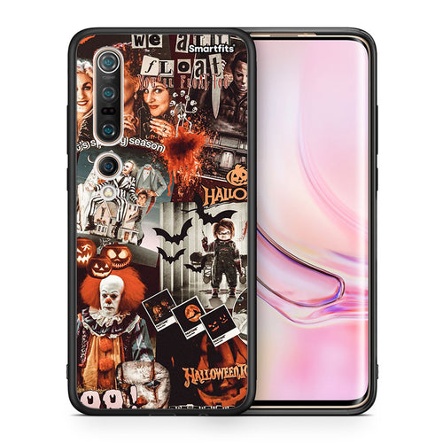 Θήκη Xiaomi Mi 10 Halloween Spooky Season από τη Smartfits με σχέδιο στο πίσω μέρος και μαύρο περίβλημα | Xiaomi Mi 10 Halloween Spooky Season case with colorful back and black bezels