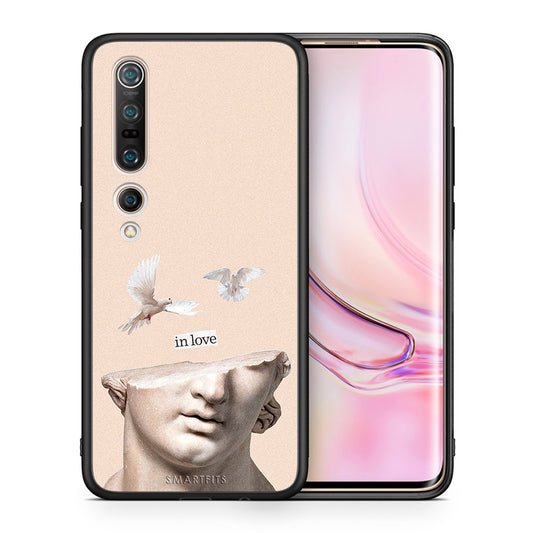 Θήκη Xiaomi Mi 10 In Love από τη Smartfits με σχέδιο στο πίσω μέρος και μαύρο περίβλημα | Xiaomi Mi 10 In Love case with colorful back and black bezels