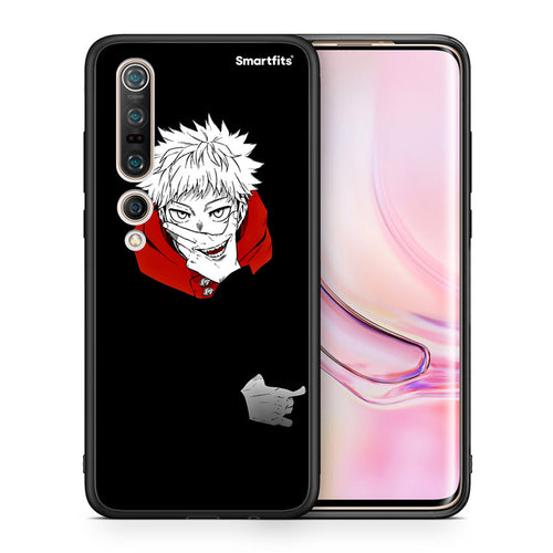 Θήκη Xiaomi Mi 10 Pro Itadori Anime από τη Smartfits με σχέδιο στο πίσω μέρος και μαύρο περίβλημα | Xiaomi Mi 10 Pro Itadori Anime case with colorful back and black bezels