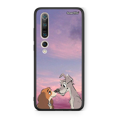 Xiaomi Mi 10 Lady And Tramp θήκη από τη Smartfits με σχέδιο στο πίσω μέρος και μαύρο περίβλημα | Smartphone case with colorful back and black bezels by Smartfits