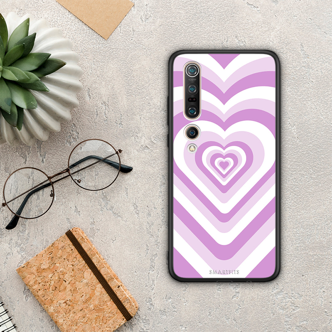 Lilac Hearts - Xiaomi Mi 10 θήκη