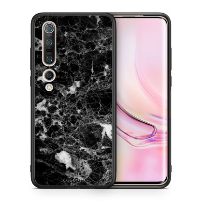 Θήκη Xiaomi Mi 10 Male Marble από τη Smartfits με σχέδιο στο πίσω μέρος και μαύρο περίβλημα | Xiaomi Mi 10 Male Marble case with colorful back and black bezels