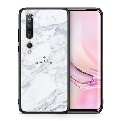 Θήκη Xiaomi Mi 10 Pro Queen Marble από τη Smartfits με σχέδιο στο πίσω μέρος και μαύρο περίβλημα | Xiaomi Mi 10 Pro Queen Marble case with colorful back and black bezels