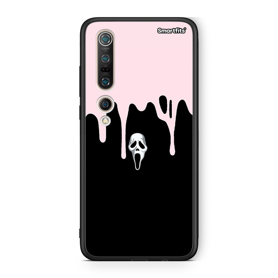 Xiaomi Mi 10 Pro Melting Halloween Mask Θήκη από τη Smartfits με σχέδιο στο πίσω μέρος και μαύρο περίβλημα | Smartphone case with colorful back and black bezels by Smartfits