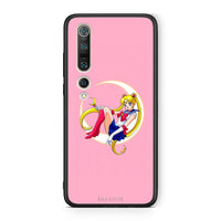 Thumbnail for Xiaomi Mi 10 Moon Girl θήκη από τη Smartfits με σχέδιο στο πίσω μέρος και μαύρο περίβλημα | Smartphone case with colorful back and black bezels by Smartfits