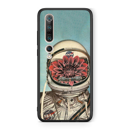 Xiaomi Mi 10 Nasa Bloom θήκη από τη Smartfits με σχέδιο στο πίσω μέρος και μαύρο περίβλημα | Smartphone case with colorful back and black bezels by Smartfits