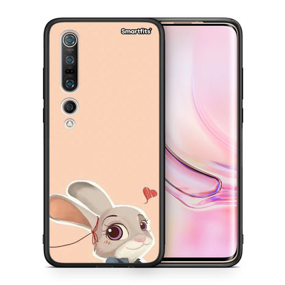 Θήκη Xiaomi Mi 10 Pro Nick Wilde And Judy Hopps Love 2 από τη Smartfits με σχέδιο στο πίσω μέρος και μαύρο περίβλημα | Xiaomi Mi 10 Pro Nick Wilde And Judy Hopps Love 2 case with colorful back and black bezels
