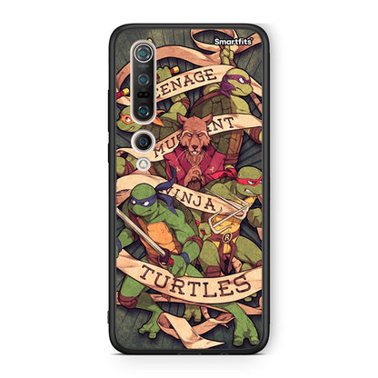 Xiaomi Mi 10 Pro Ninja Turtles θήκη από τη Smartfits με σχέδιο στο πίσω μέρος και μαύρο περίβλημα | Smartphone case with colorful back and black bezels by Smartfits