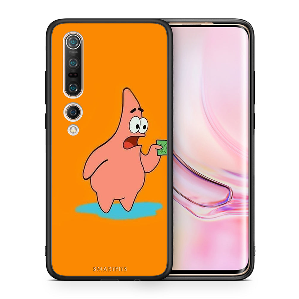 Θήκη Αγίου Βαλεντίνου Xiaomi Mi 10 Pro No Money 1 από τη Smartfits με σχέδιο στο πίσω μέρος και μαύρο περίβλημα | Xiaomi Mi 10 Pro No Money 1 case with colorful back and black bezels