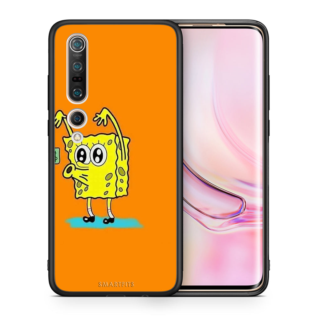 Θήκη Αγίου Βαλεντίνου Xiaomi Mi 10 Pro No Money 2 από τη Smartfits με σχέδιο στο πίσω μέρος και μαύρο περίβλημα | Xiaomi Mi 10 Pro No Money 2 case with colorful back and black bezels