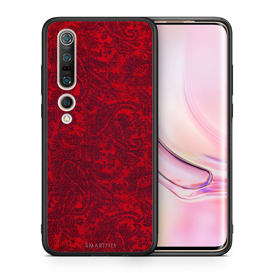 Θήκη Xiaomi Mi 10 Pro Paisley Cashmere από τη Smartfits με σχέδιο στο πίσω μέρος και μαύρο περίβλημα | Xiaomi Mi 10 Pro Paisley Cashmere case with colorful back and black bezels