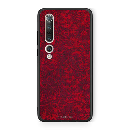 Xiaomi Mi 10 Paisley Cashmere θήκη από τη Smartfits με σχέδιο στο πίσω μέρος και μαύρο περίβλημα | Smartphone case with colorful back and black bezels by Smartfits