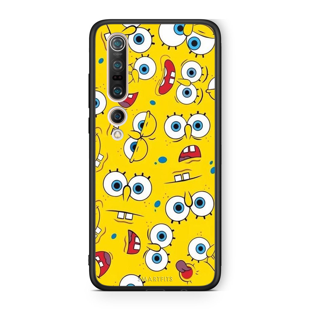 4 - Xiaomi Mi 10 Sponge PopArt case, cover, bumper