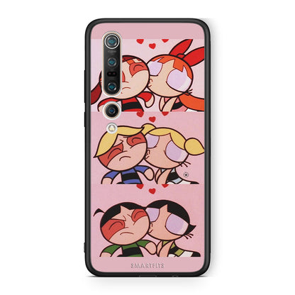 Xiaomi Mi 10 Pro Puff Love Θήκη Αγίου Βαλεντίνου από τη Smartfits με σχέδιο στο πίσω μέρος και μαύρο περίβλημα | Smartphone case with colorful back and black bezels by Smartfits