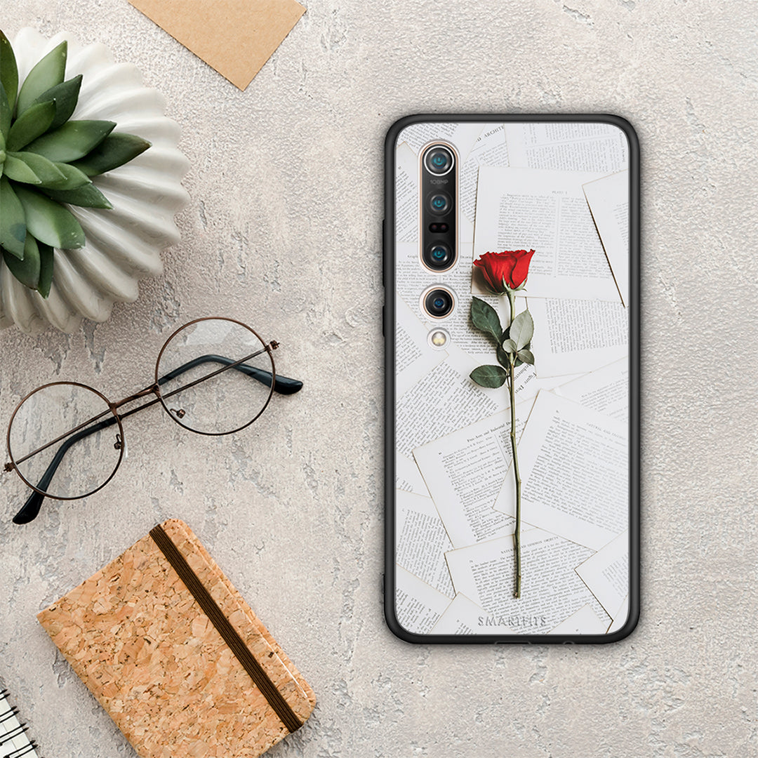 Red Rose - Xiaomi Mi 10 θήκη