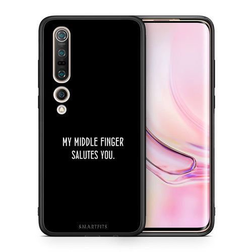Θήκη Xiaomi Mi 10 Pro Salute από τη Smartfits με σχέδιο στο πίσω μέρος και μαύρο περίβλημα | Xiaomi Mi 10 Pro Salute case with colorful back and black bezels