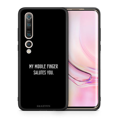 Θήκη Xiaomi Mi 10 Salute από τη Smartfits με σχέδιο στο πίσω μέρος και μαύρο περίβλημα | Xiaomi Mi 10 Salute case with colorful back and black bezels