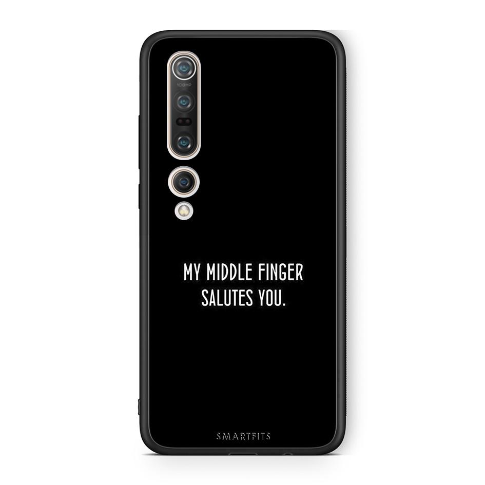 Xiaomi Mi 10 Pro Salute θήκη από τη Smartfits με σχέδιο στο πίσω μέρος και μαύρο περίβλημα | Smartphone case with colorful back and black bezels by Smartfits