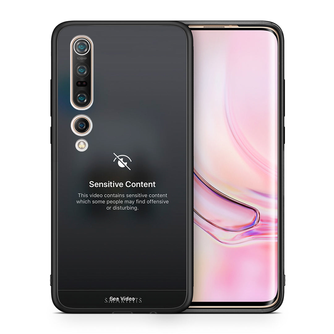 Θήκη Xiaomi Mi 10 Pro Sensitive Content από τη Smartfits με σχέδιο στο πίσω μέρος και μαύρο περίβλημα | Xiaomi Mi 10 Pro Sensitive Content case with colorful back and black bezels